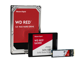웨스턴디지털, NAS 환경 위한 WD 레드 SSD 및 HDD 3종 공개